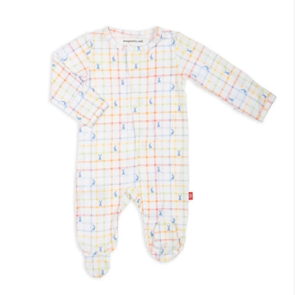 Magnetic Me Hopscotch Modal Magnetic Footie. Size 6-9 mos. New!